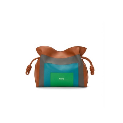 LOEWE MEDIUM FLAMENCO CLUTCH IN NAPPA CALFSKIN A411FC1XDD (30*24.5*10.5cm)